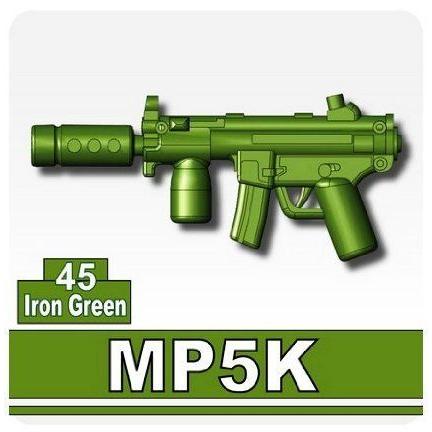 MP5K (Iron Green) - Custom Minifigure Piece ブロック おもちゃ