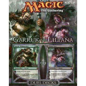 MTG - Garruk Vs Liliana Duel Deck (2 限定品 Theme Deck) フィギュア おもちゃ 人形