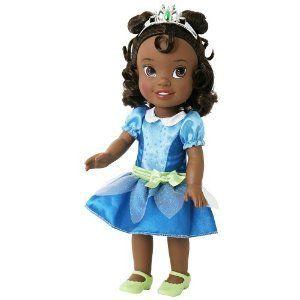 My First Disney (ディズニー)Princess Toddler Tiana 14H Doll in Blue Dress ドール 人形 フィギュア