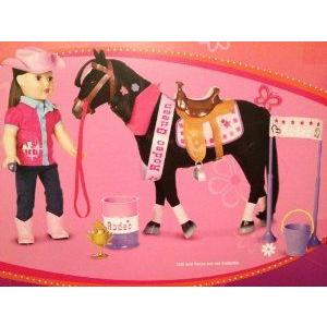 完売 Like Dolls 18 for Accessory Play Kit, Accessory Horse Rodeo As Life My American (アメリカンガ Girl その他