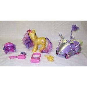 My Little Pony (マイリトルポニー) Scootin' Along with... Flitter Flutter ゲーム、おもちゃ-フィギュア本体-フィギュア