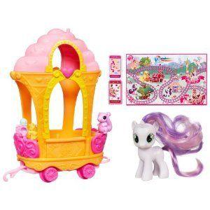 My Little Pony (マイリトルポニー) Sweetie Belle's Ice Cream Train Car フィギュア-ゲーム、おもちゃ