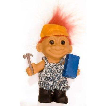 My Lucky HANDYMAN Troll Doll (Red Hair) ドール 人形 フィギュア
