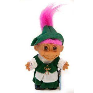 My Lucky Troll From Germany - Pink Hair ドール 人形 フィギュア