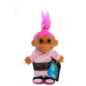 My Lucky Troll Japan - Hot Pink Hair ドール 人形 フィギュア