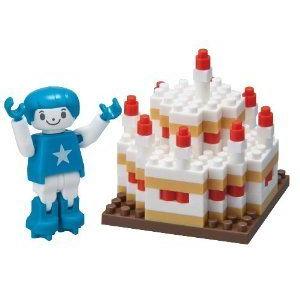 Nanoblock (ナノ立ちはだかる) mamelog ML-024 Happy birthday Boy 立ちはだかる 手あそび フィギュア本体-フィギュア