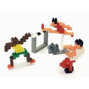 Nanoblock (ナノブロック) X Ozu Makoto Olympic Track and Field Hammer Throw Hurdle Sprinter Nbcb-00