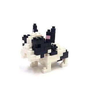 激安特価  Kawada blocks) mm (4x4 (Pied) Bulldog French nanoblock [JAPAN] おもちゃ ブロック その他