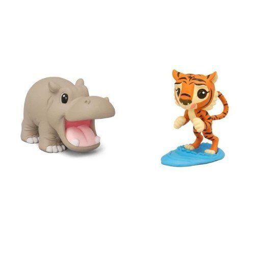 National Geographic Kids - Wild Animals - TIGER \u0026 HIPPO (Dispatched from UK) 図形 ダイキャス