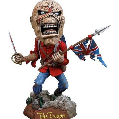 Neca Iron Maiden Eddie Trooper Head Knocker Bobble 8