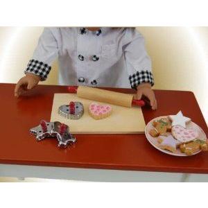 New Baking Tools Accessory Set + 6 Piece Cookies for 18 American Girl (アメリカンガール) Dolls ド