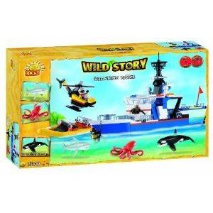 NEW Cobi Blocks Wild Story -Research Ship ブロック おもちゃ