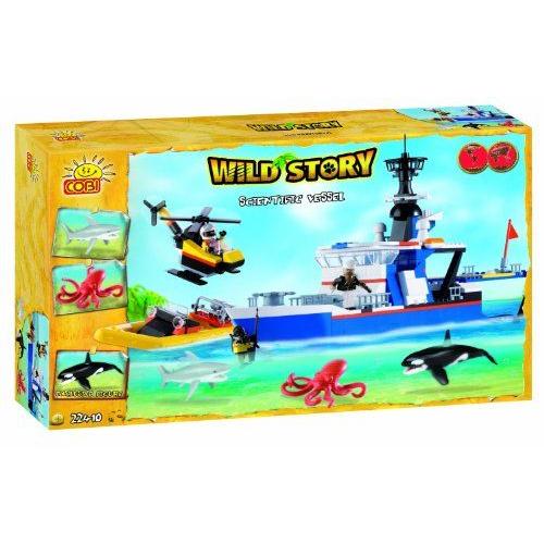 NEW Cobi Blocks Wild Story -Research Ship ブロック おもちゃ_1