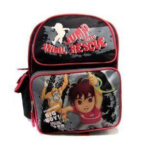 高品質の激安 Toddler 12 rescue Diego Go Kids New School 人形 おもちゃ フィギュア bag School Backpack その他