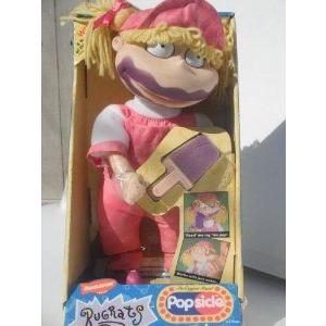 NICKELODEON RUGRATS ANGELICA PICKLES DOLL with MAGIC POPSICLE ICE POP (1998) by MATTEL お人形さん あやつり人形 フィギュア本体-ゲーム、おもちゃ-フィギュア