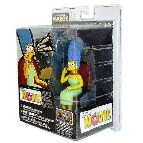 Official McFarlane マクファーレン The Simpsons シンプソンズ Movie Marge Movie Mayhem Figure フィギ
