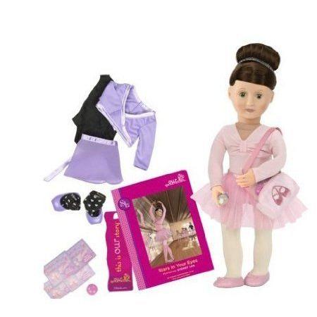Our Generation Deluxe Sydney Lee 18 Doll with Book and Accessories ドール 人形 フィギュアの画像