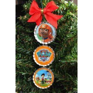 Paw Patrol Inspired Christmas Tree Ornament - Zuma フィギュア おもちゃ 人形
