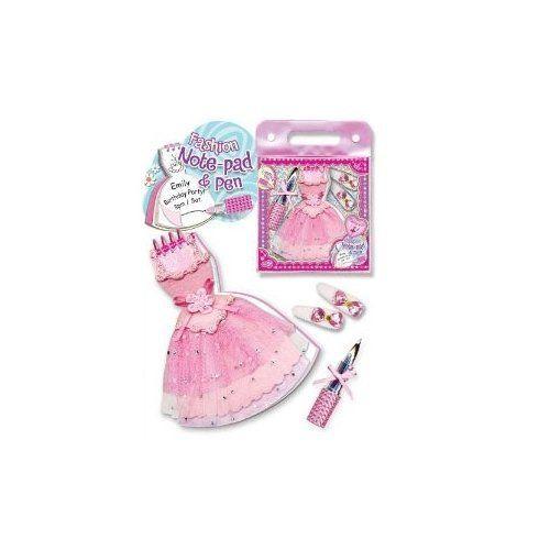 Pecoware Little Dancer Fashion Note Pad & Pen Set フィギュア ダイキャスト 人形