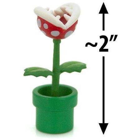Piranha Plant ~2 Mini フィギュア [Super Mario (スーパーマリオ) Choco Egg Mini-フィギュア Series #3