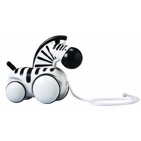 PlanToys Pull-Along Zebra by Plan Toys TOY ドール 人形 フィギュア