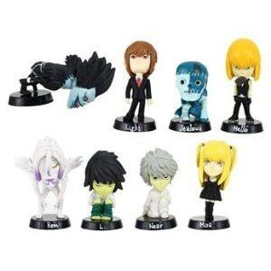 Plastic Death Note (デスノート) Miniature Figurines Set of 10