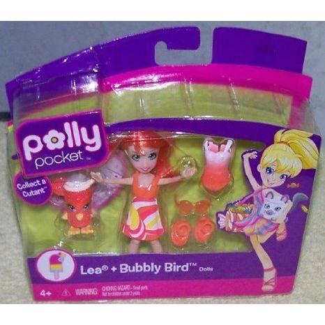 Polly Pocket *Lea \u0026 Bubbly Bird* Cutant doll お人形さん あやつり人形 図形