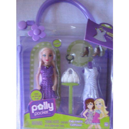 Polly Pocket Fabtastic Fashions Polly Purple Sparking Dressの画像