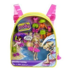 Polly Pocket Hawaiian Holiday Polly Travel Backpack ドール 人形 フィギュア