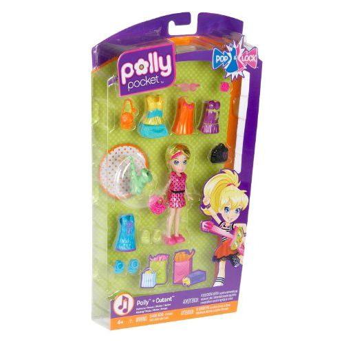 Polly Pocket Pop 'N Lock Polly And Sssnaxophone Fashions ドール 人形 フィギュアの画像