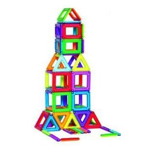 PowerClix Magnetic 3D Building System - 68 Pieces ドール 人形 フィギュア
