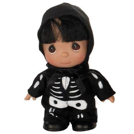 Precious Moments Mini Moments 5-1/2 Vinyl Doll Skelly-tons of Fun Halloween ドール 人形 フィギュア