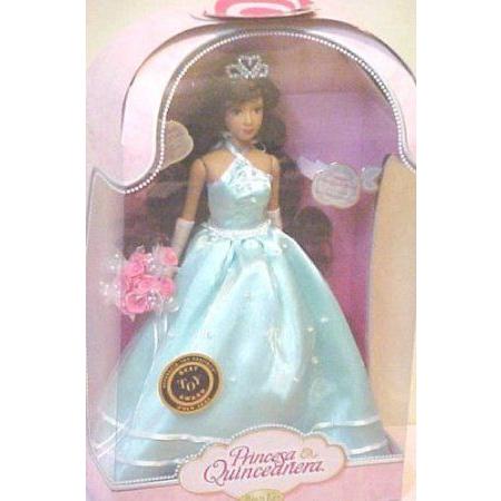 Princesa Quinceanera Porcelain Doll 14 - Pastel Blue with White ドール 人形 フィギュア