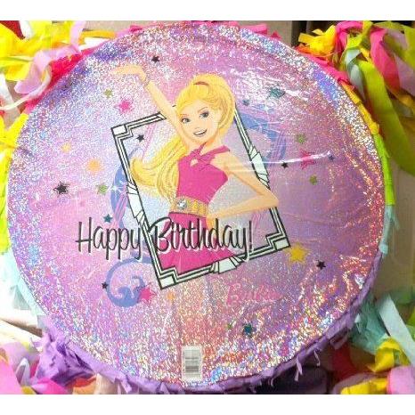 Princess Barbie(バービー) Birthday Party Pinata Custom New お人形さん あやつり人形 図形