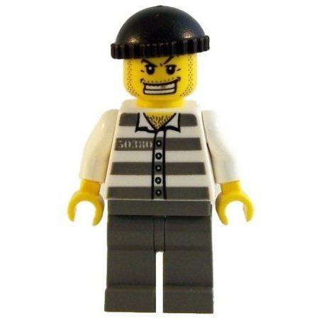 Prisoner (Criminal) - LEGO (レゴ) City 2 フィギュア 人形 ブロック おもちゃ