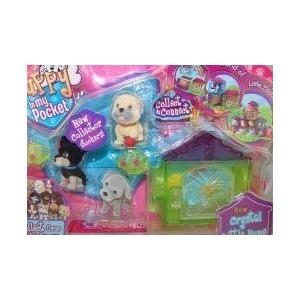 Puppy in my Pocket Crystal Little Home Green