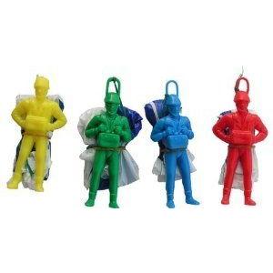 Rhode Island Novelty 4 Paratrooper フィギュア Playset, 12-Pack