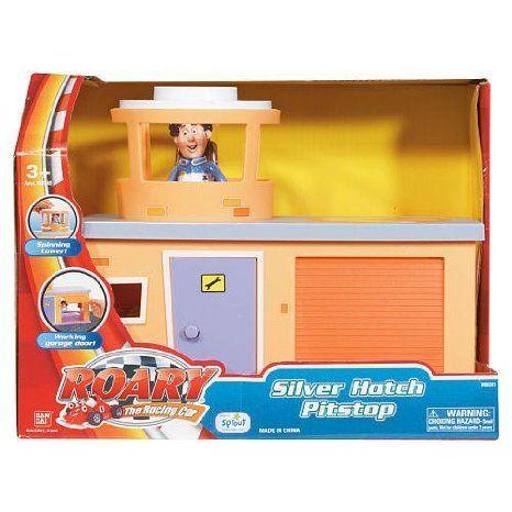 Roary the Racing Car - Silver Hatch Pitstop Playsetの画像