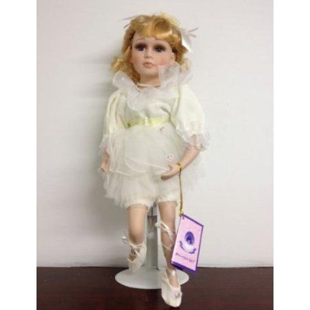 ROSE 16 Porcelain Ballerina Doll By Goldenvale ドール 人形 フィギュア