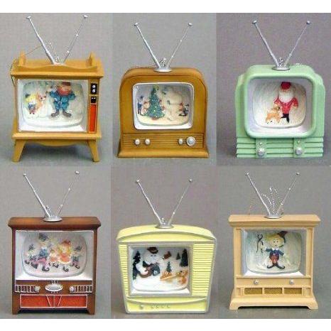 Rudolph and the Island of Misfit Toys Mini Tv Set Ornaments Set of 6 フィギュア おもちゃ 人形