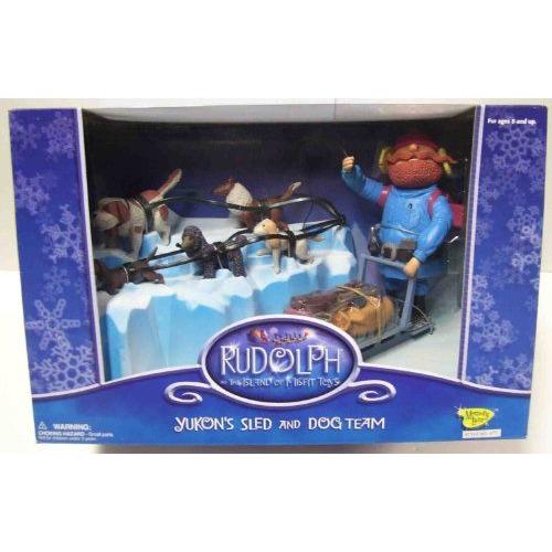 Rudolph and the Island of Misfit Toys Yukons Sled and Dog Team フィギュア 人形 おもちゃ
