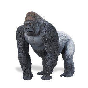 Safari Ltd Wildlife Wonders Silverback Gorilla フィギュア おもちゃ 人形