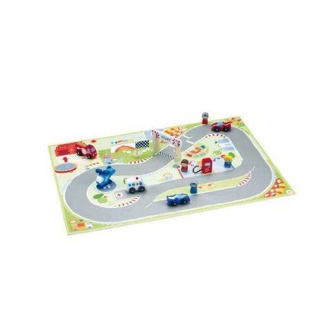 Sevi 1831 wooden toy - Jigsaw Puzzle - Formula 1 with thumbnails - (code 82626) ミニカー ミニチュ