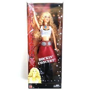 SHAKIRA Rockin' Concert 2004 Doll by Mattel ドール 人形 フィギュア