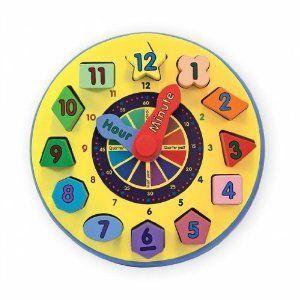 Shape Sorting Clock
