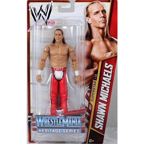 SHAWN MICHAELS - WWE プロフェッショナルレスリング SERIES 26 WRESTLEMANIA HERITAGE MATTEL TOY WRESTLING ACTION FIGURE ゲーム、おもちゃ-フィギュア-フィギュア本体