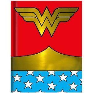 Silver Buffalo WW0150 DC Comics (DCコミックス) Wonder Woman Uniform Hard Cover Journal 160 Lined P