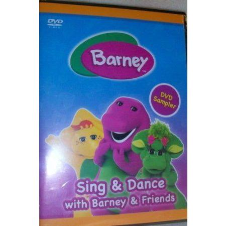 Sing and Dance with Barney Dvd Sampler 9 Favorite Barney Songs フィギュア おもちゃ 人形