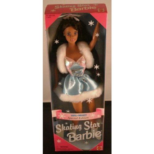 Skating Star Brunette Barbie(バービー) (Wal-Mart Special Edition) ドール 人形 フィギュアの画像