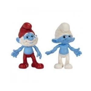 Smurfs Movie Basic フィギュア Pack Wave #1 Papa And Clumsy Smurf 131002fnp